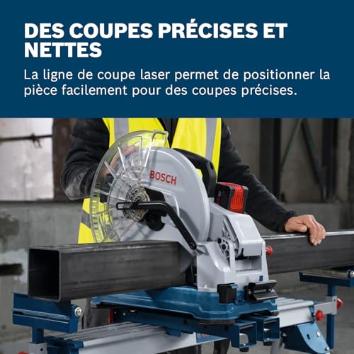 Scie tronçonneuse à métaux BOSCH PROFESSIONAL GCD 18V 355 18V 1 430 /min Sans accessoires - vue 6