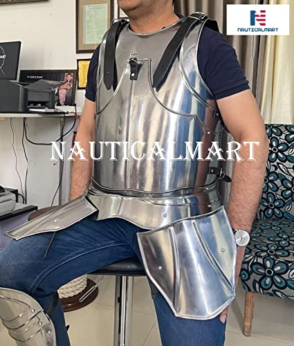 Nauticalmart Gothic Half Suit Of Armour-Medieval Breastplate Knight Armor #TOP3