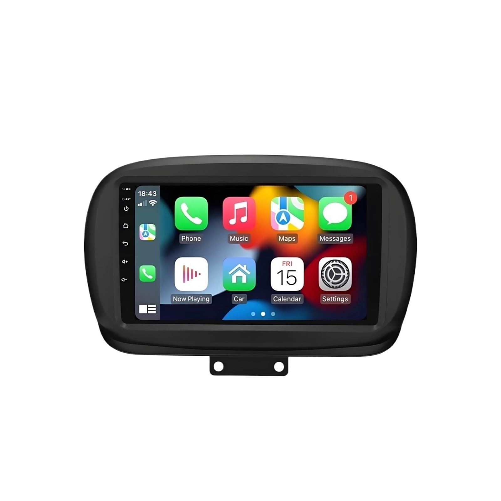 Carplay Screen for Car 9" Android 12 Wifi Carplay 2+32GB Car Stereo Unit GPS Navigation Player for Fiat 500X 2014-2020