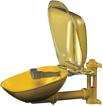 Bradley Plumbed Eyewash, Wall Mount, Plumbed, 14 2/3 in H., 15 1/2 in W S19224PDC - 1 Each