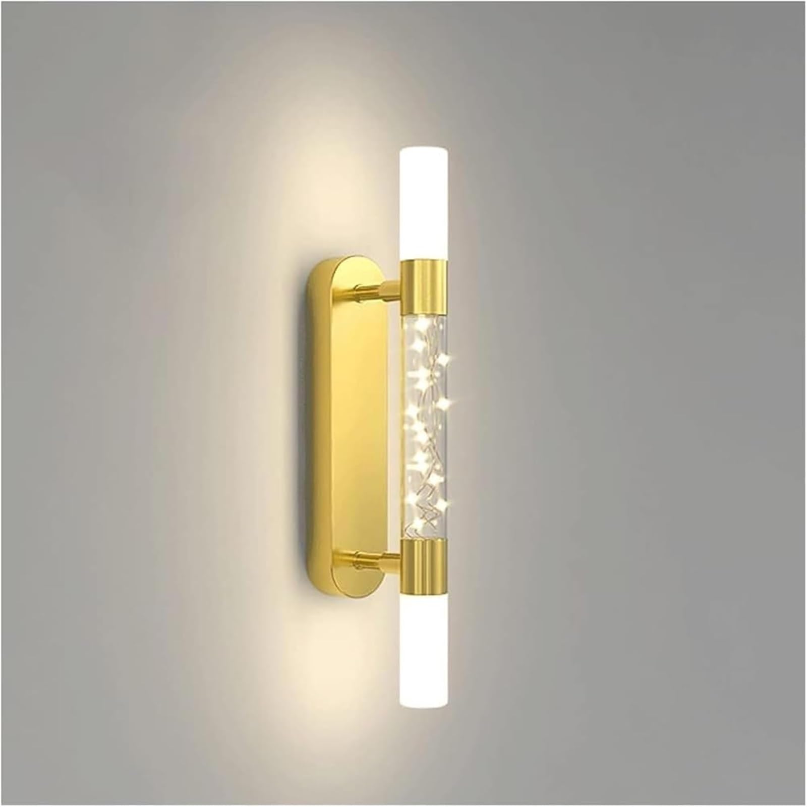 SXSCARKX Wall Lamp Long Tube LED Linear Strip Sconce Gypsophila Lights Bedside Reading with Corridor Stairs Home Decor Wash Light for Kitchen Island
