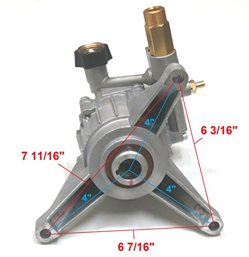 Pressure Washer Water Pump Excell Vr2500 Vr2522 Vr2530 Troybilt 020486 & More #TOP1