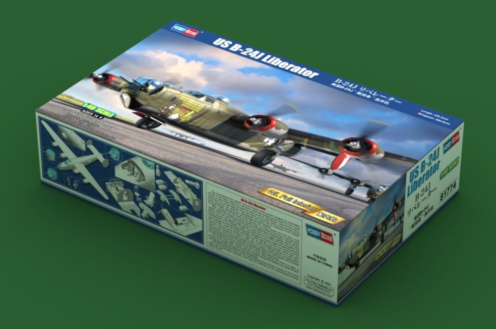 Hobby Boss 381774-1/48 B-24J Liberator - Maßstab 1:48
