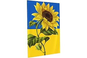 Sun-Drenched Sunflower Ukrainian Flag