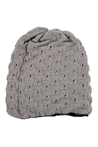 SODIAL(R) Uomo Berretto in Maglia Reversibile