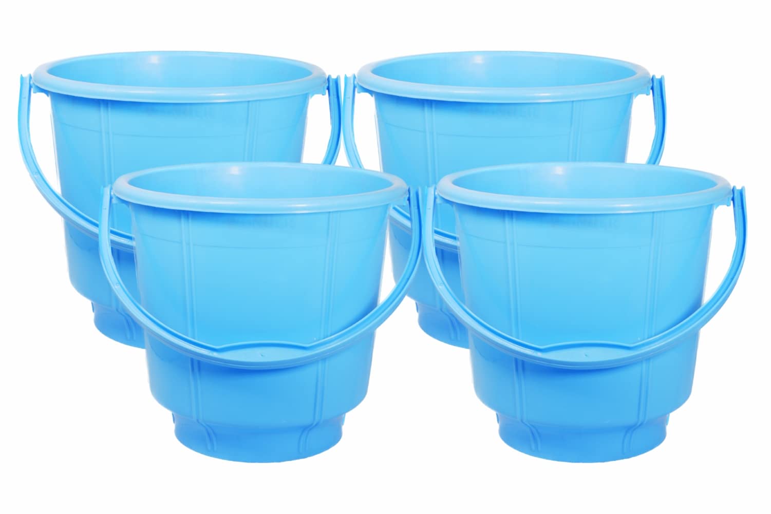 Wonder Homeware 5 Liter Plain LT Heavy Quality Plastic Bucket,for use in Bathroom, Kitchen, Laundry, Garage,Pack of 4 Pc, 5 Liter, Blue Color (Blue) (B0BRB2YS92) Amazon Price History, Amazon Price Tracker