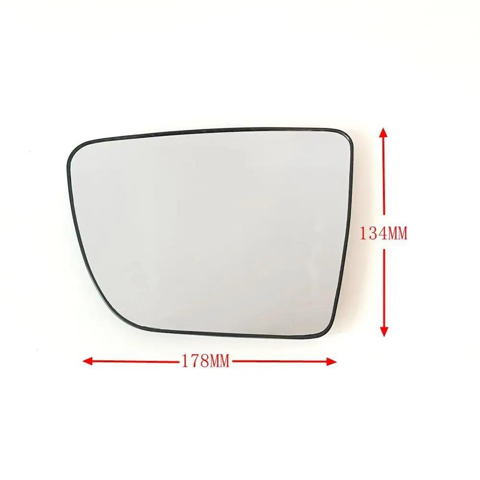 Vetro Specchietto Retrovisore Destro Termico Per Kia Venga (Yn) 2010- – Cromato Convesso, Sbrinatore