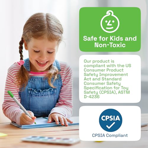 Image of ARTISTRO 72 Acrylic Paint Markers for Rock, Fabric, Wood, Glass, Eggs - Dual-Tip Paint Pens for Coloring Books for Adults, Teens, Kids - Art & Craft Supplies - Gift Idea - Easter Basket Stuffers