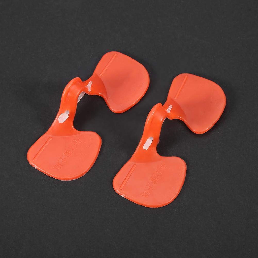 Lunettes de Poulet Anti-Picage - Protecteur Yeux Volaille en Plastique Qualité, Équipement d'Élevage 100 Pièces pour Prévenir les Blessures dans le Poulailler