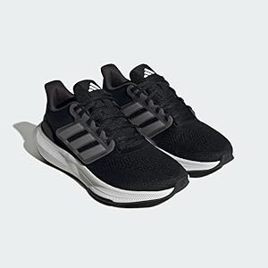 Amazon.com | adidas Women's Ultrabounce Sneaker, Black/White