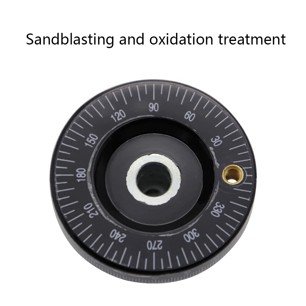 Solid Bakelite Hand Wheel with Revolving Handle Industry Replacement Parts Machines Mill Drillpress Lathe Table&Band Handwheel Replacement Part Solid Bakelite Handwheel W/Revolving Handle Dia