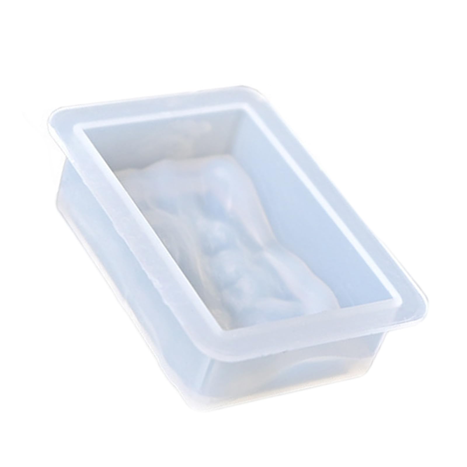 NEWFT Stylish Large Resin Geometric Keychain Mould Portable for Preserving Flowers and Creating Unique Home Decoration Pieces