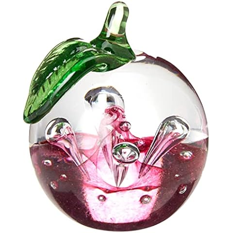 Caithness Glass Ruby Nature Paperweight Cover