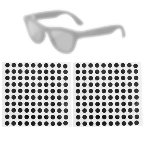 Fukaisu 200pcs Autocollants Occultants LED, Compatibles avec Lunettes Connectées Meta Skyler Headliner et RayNeo V3 Caches Occultants et Autocollants Gradateurs pour Lunettes Connectées
