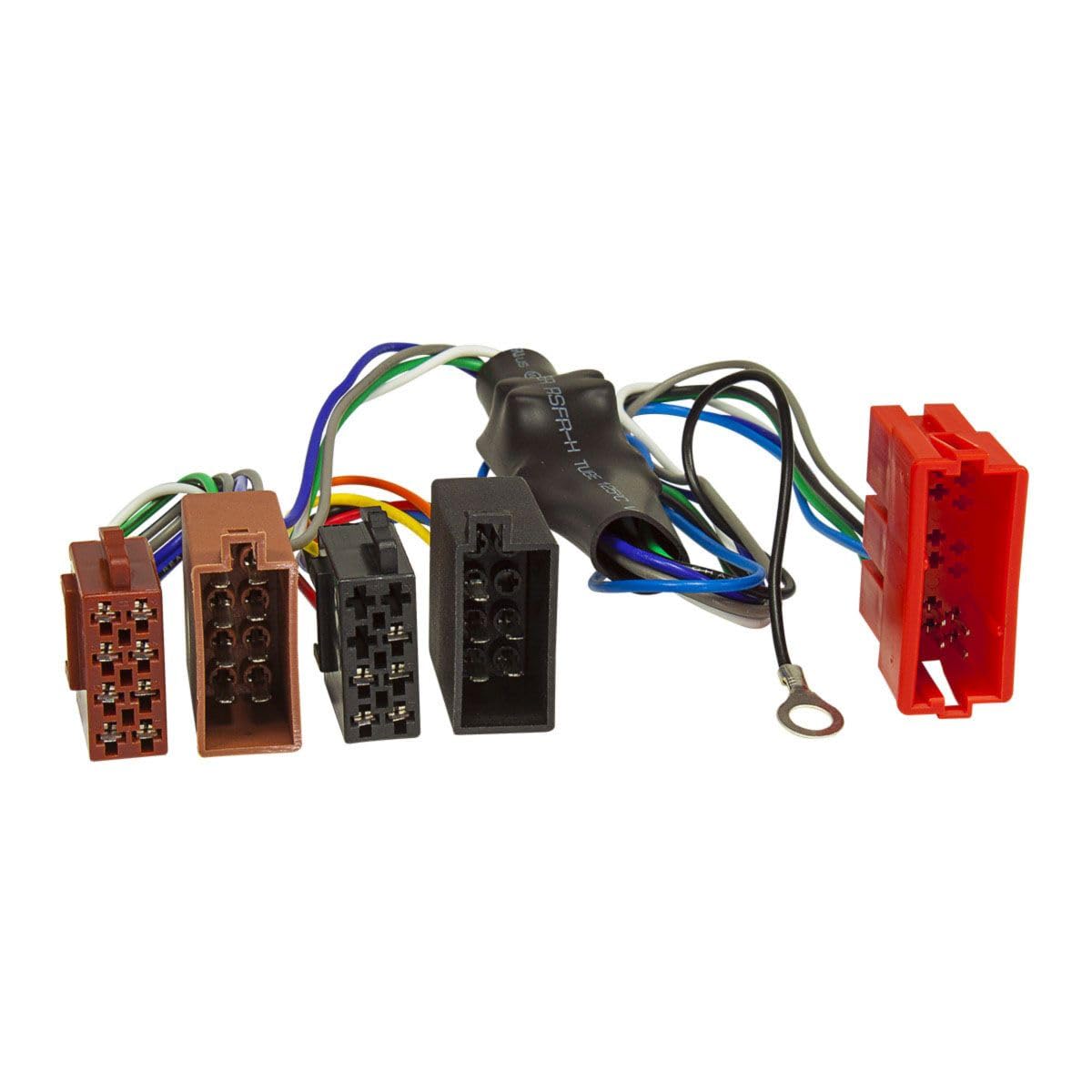 tomzz Audio 2403-030 Set di pannelli radio compatibili con Audi A3 A3 Sportback 8P 8PA nero con adattatore sistema attivo Adattatore antenna ISO alimentazione fantasma DIN