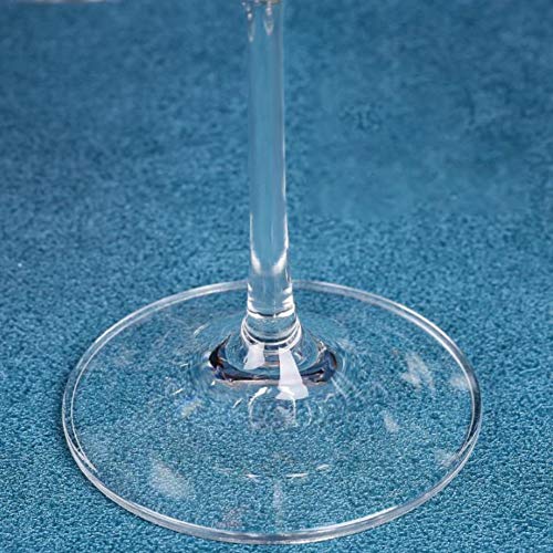 Verres à vin rouge en cristal ensemble de tasses multicolores durables - 6