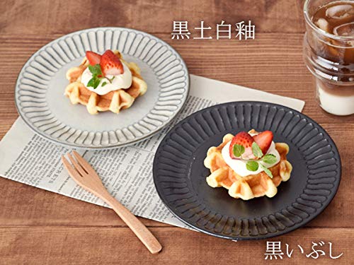 Amazon.co.jp: テーブルウェアイースト しのぎストライプ リムプレート