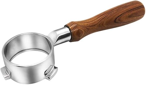 Miniatura 1 de Portafiltro sin fondo de 2.126 in, portafiltro desnudo sin fondo compatible con Breville serie 8 y máquinas Breville de 2.126 in