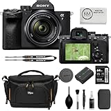 Sony a7 IV Mirrorless Camera with 28-70mm Lens + 64GB Extreme Pro SD Card + Camera Bag