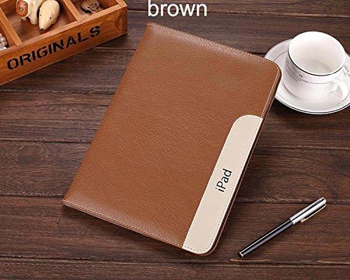New Leather Smart Case Stand Cover for Ipad (Air 2/ipad 6-brown)