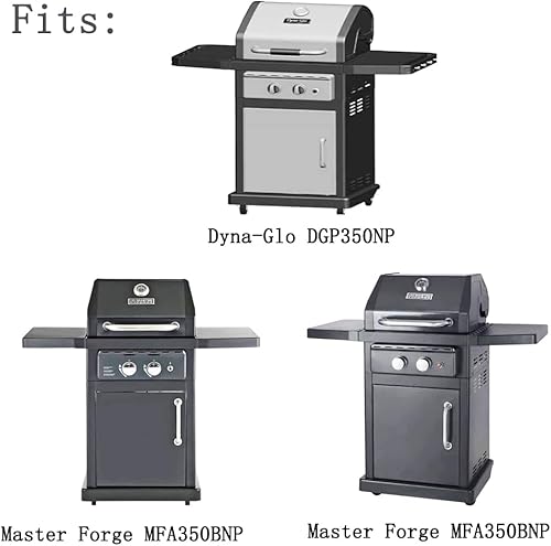 Miniatura 4 de Votenli P9350A (paquete de 2) y quemador (paquete de 2) e encendedor para Master Forge MFA350CNP, MFA350BNP para Dyna-Glo DGP350SNP DGP350SNP-D