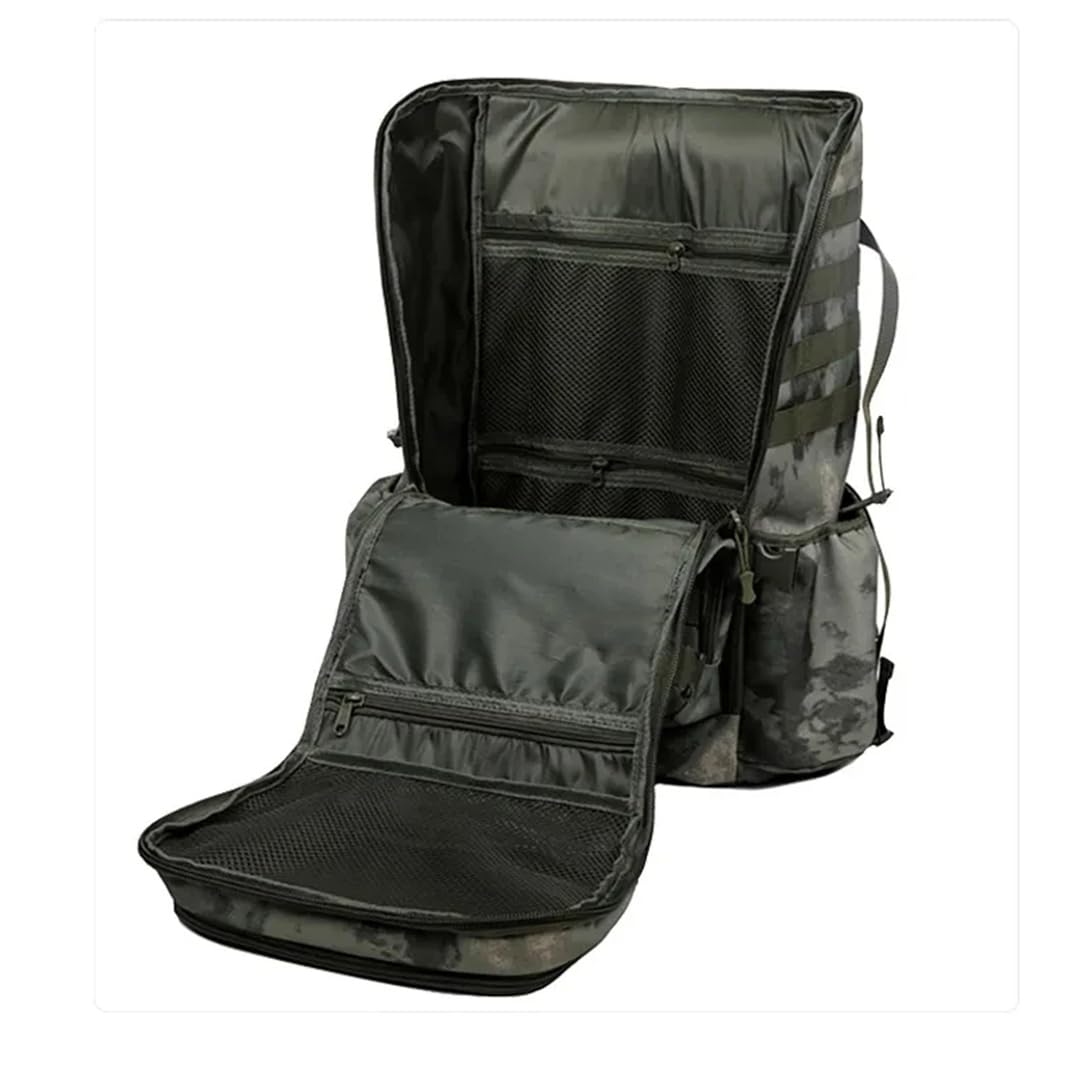 Mochila táctica al aire libre para senderismo, montañismo, camping, bolsa deportiva multifuncional
