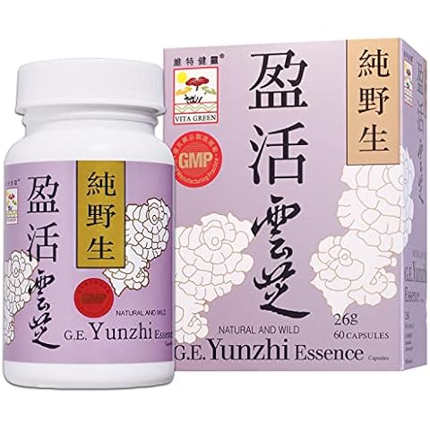 Vita Green Yunzhi Essence Immune Defense Energy Booster Health Support - 60 Capsules Cover