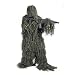 Pinty Ghillie Suit 3D 4-Piece with Bag Camouflage Camo Tactical Hunting Forest Woodland Dark Green ML