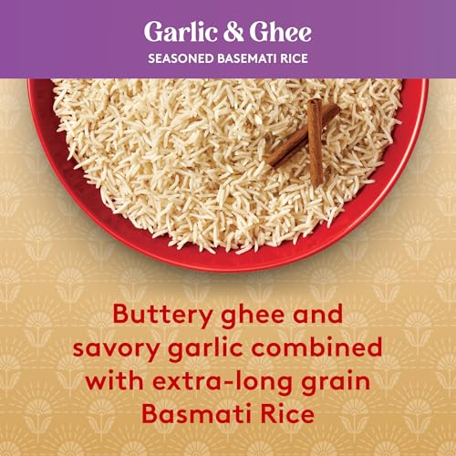Image of Royal Garlic & Ghee Basmati White Rice - (6 Pack) 8.5 oz