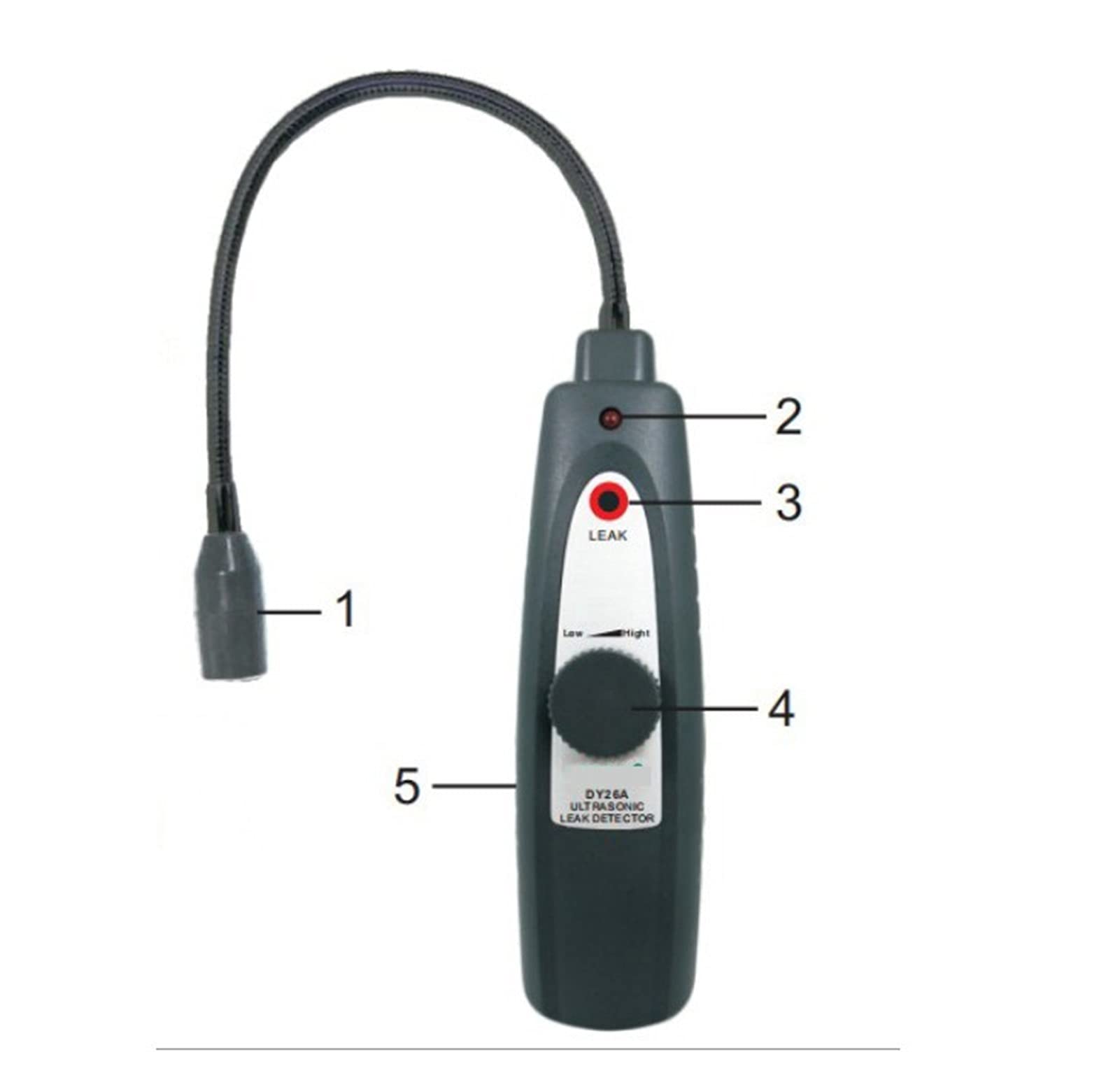 DY26A Ultradźwiękowy wykrywacz nieszczelności Defect Gas Detection Podciśnienia Powietrze Woda Pył Leak Detector