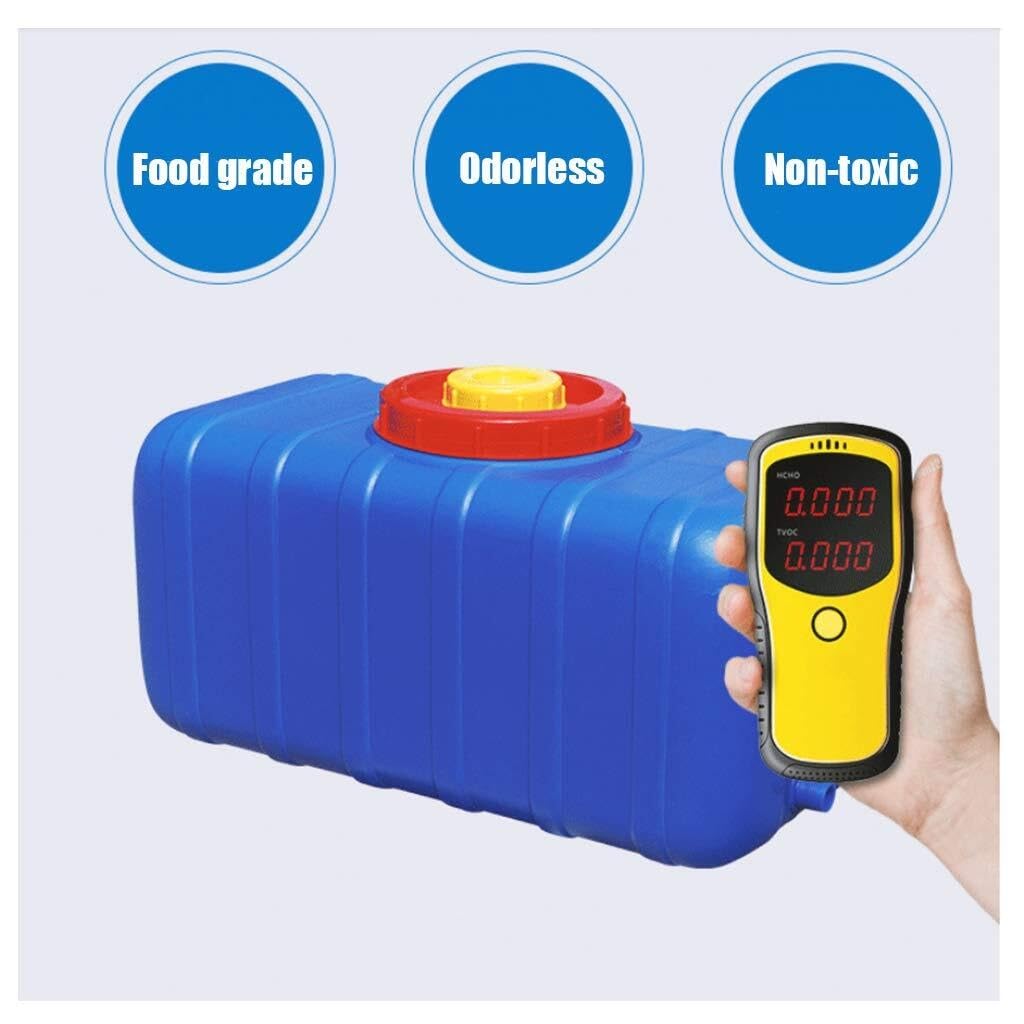 LICOME 80L/110L/160L/200L Camping Water Storage Carrier Jug,Thickened Food Grade Plastic Tank,Home Horizontal Storage Tank(200L)