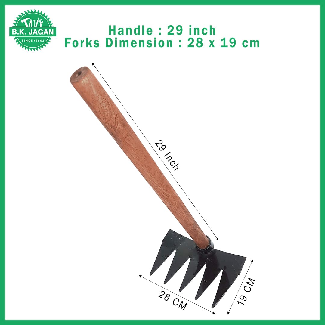 B.K.Jagan & Co Garden Digging Fork (Panja) - Image 2 thumbnail