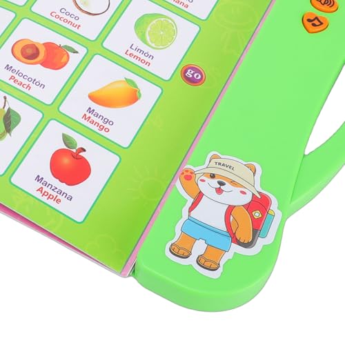 Jouet éducatif audio interactif à pointage tactile pour le langage