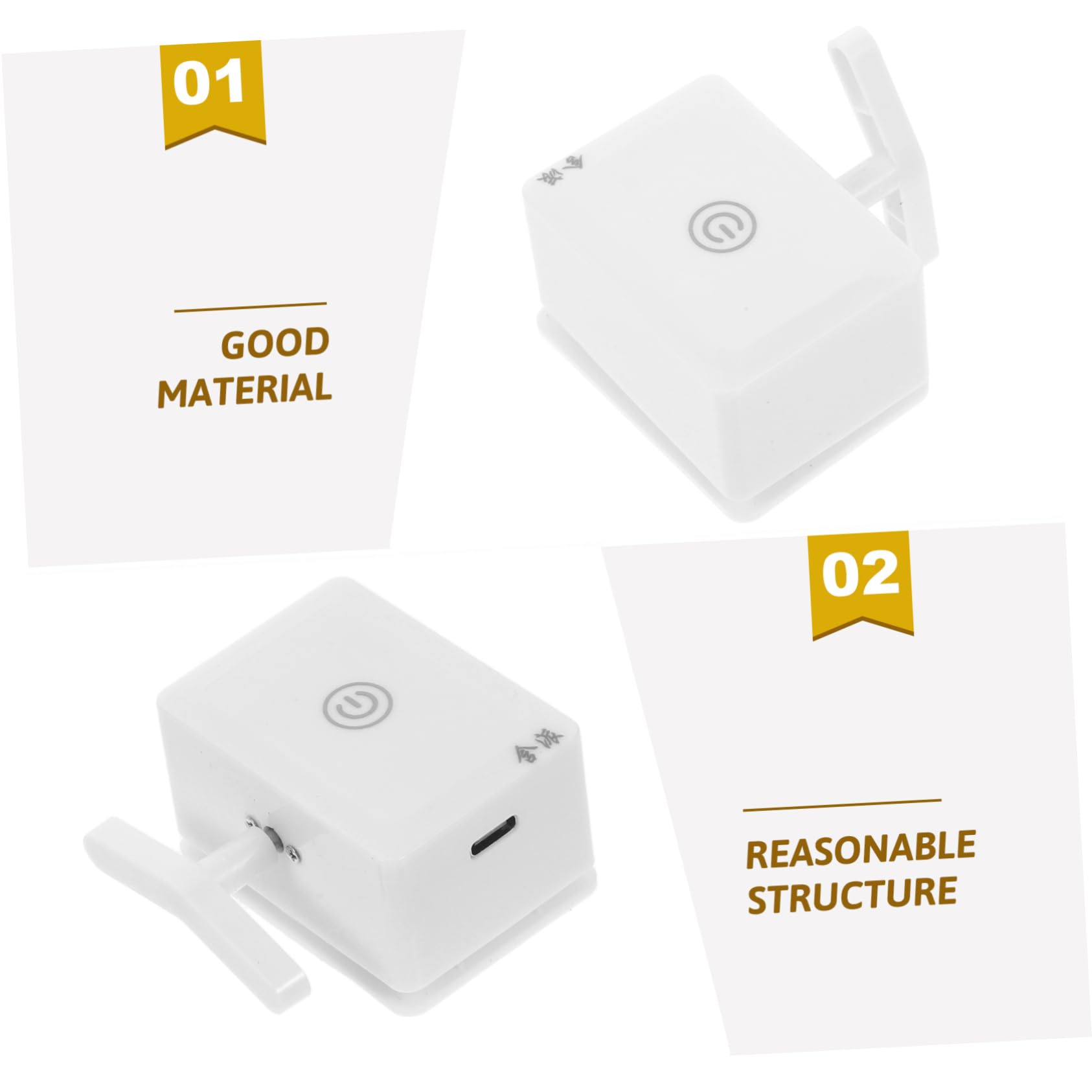 NUOBESTY Interruptor Inalámbrico 12v, Pulsador de Botón Perezoso con Control Táctil y Control Remoto, sin Cableado, para Lámparas y Luces, 2 Juegos