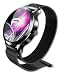 Produktbild atFoliX Glasfolie kompatibel mit Lenovo Watch X Panzerfolie, 9H Hybrid-Glass FX Schutzpanzer Folie