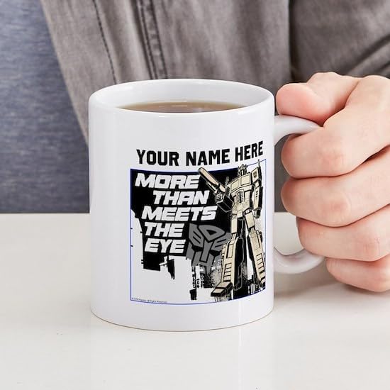 CafePress Custom Personalized More Than Meets The Eye Mugs 11 oz (325 ml) Ceramic Coffee Mug