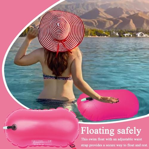 Boya de natación con cinturón ajustable para nadadores en playa y piscina 2