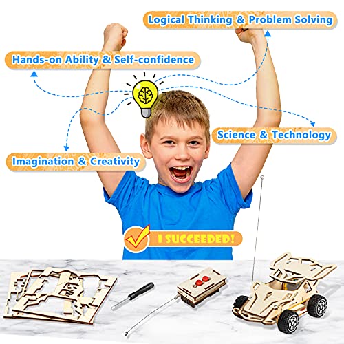 Edujoy Kids Toys For 6 7 8 9 10 Year Old Boys Gifts,Stem Projects Science Kits Crafts For Kids Ages 8-12,Diy Model Cars Kit Educational Building Toys For 6 8 10 Year Old Boys Toys Age 6-8-10-12, Teen #TOP2