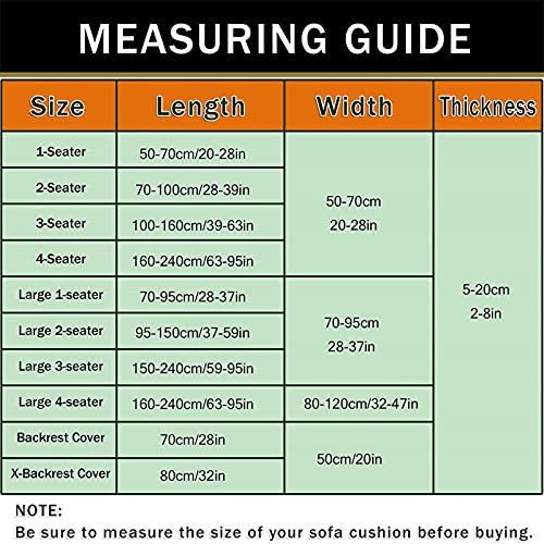 Stretch Sofa Zitkussen Hoezen, Duurzaam Jacquard Spandex Bank Kussenhoezen, Antislip Seat Kussen Protector Voor Sofa… - Afbeelding 7