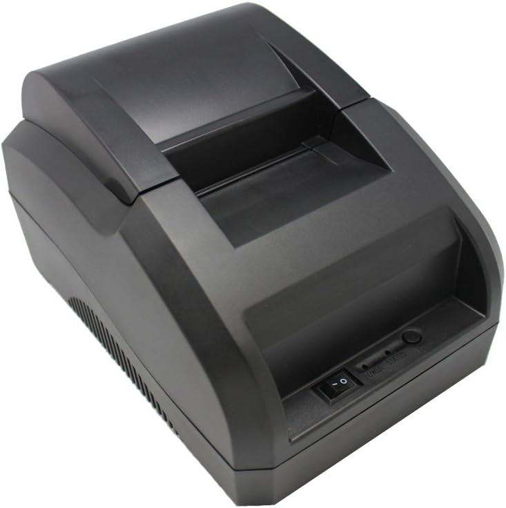 JP58H High-speed 58mm POS Receipt Thermal Printer USB , combination of advanced technology and direct thermal receipt Black