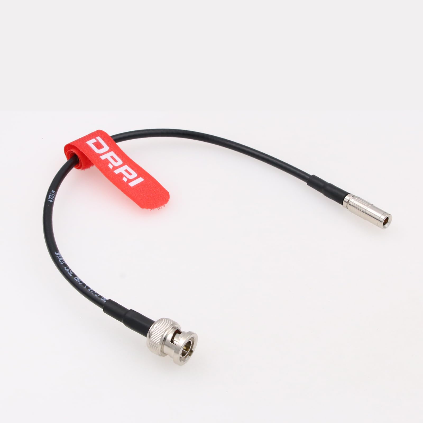 DRRI Din 1.0/2.3 to Bnc Male Timecode Cable for Canon-R5C/Zoom F6/ Atomos Ultra Sync One TCG - Image 3