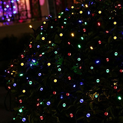 Luces solares exteriores cadena 200LED multicolor 22m miniatura 5