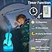 POSSHE Violin Night Light, Violin Gifts, Cello 3D Illusion Lamp with 16 Colors Changing, Timer, 4 Flash Modes and Dimmable, Kids Boys Girls Room Decoration, Holiday Xmas Music Gifts