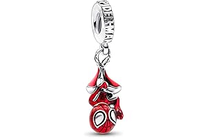 Spiderman Cubic Zirconia Charm