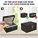 Diyife Faraday Box, RFID Box for Car Keys, Faraday Key Fob Protector Cage, Anti-Theft Key Fob Car Key Signal Blocking Shielding Box Gift For Men, 4.6
