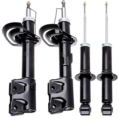 For Dodge,ECCPP Front Rear Shocks Absorbers Fits 2007 2008 2009 2010 2011 2012 for Dodge Caliber,2007 2008 2009 2010 for Jeep Compass,2007 2008 09 10 for Jeep Patriot 334643 Auto Shocks Struts (4 pcs)