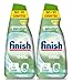 Finish Power Gel 0% Detergente Gel Lavavajilla con Certificado Ecológico, 2 unidades - 120 Dosis