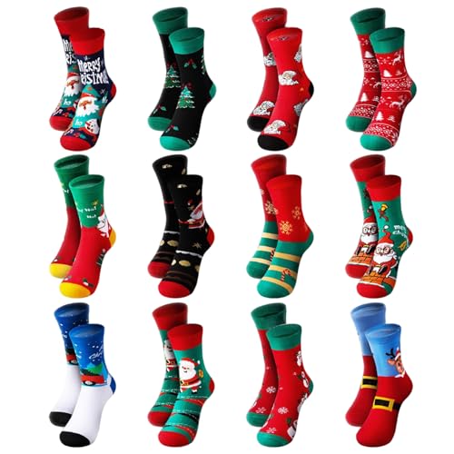 Calendrier de l'Avent 2025 chaussettes de Noël pour cocooner au chaud tout l'hiver