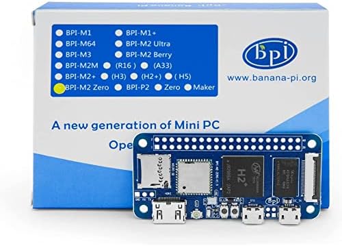 REES52 Banana Pi M2 Zero BPI-M2 Quad Core Single-Board Development Board Computer Allwinner H3 Replace Raspberry Pi Zero W