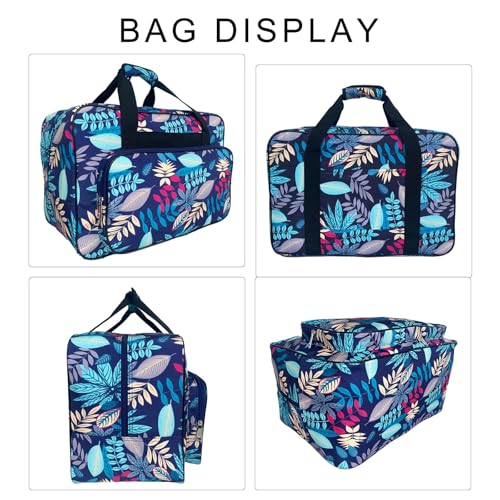 Sac de rangement portable pour machine à coudre en nylon résistant avec poches - 4